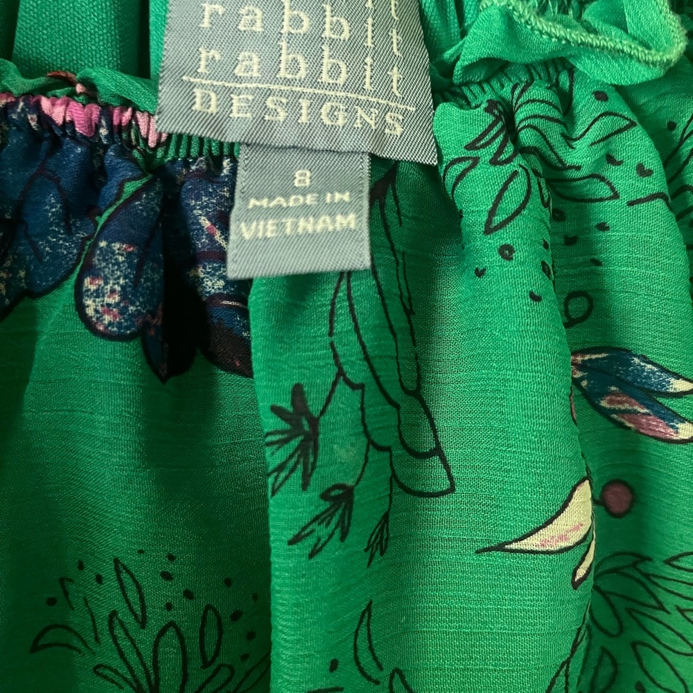 Rabbit Rabbit Rabbit Green Floral Maxi Dress - Picture 7 of 7